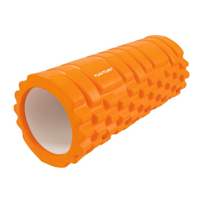 Tunturi Yoga Foam Grid Roller, 33cm, Orange