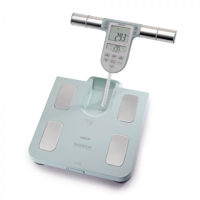 Omron BF511 Body fat measuring device Cyan