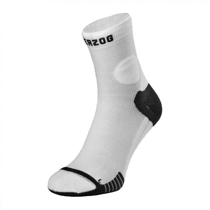 Herzog Compression Ankle Socks White - 36-38