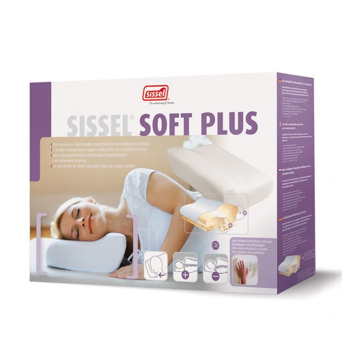 Details about   Sissel Soft-Curve Orthopaedic Pillow with Removable Pillow Case 